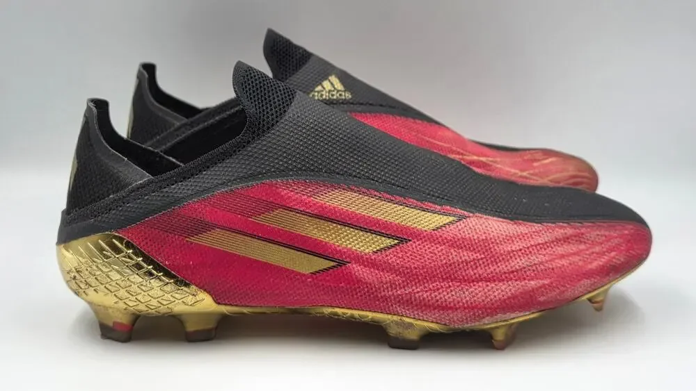 Adidas Mens 11 X SPEEDFLOW.1 FG Soccer Cleats Vivid Red/Core Black/Gold GY